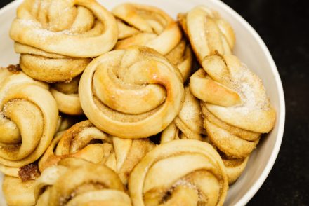 Swedish Cardamom Rolls (Kardemummabullar)