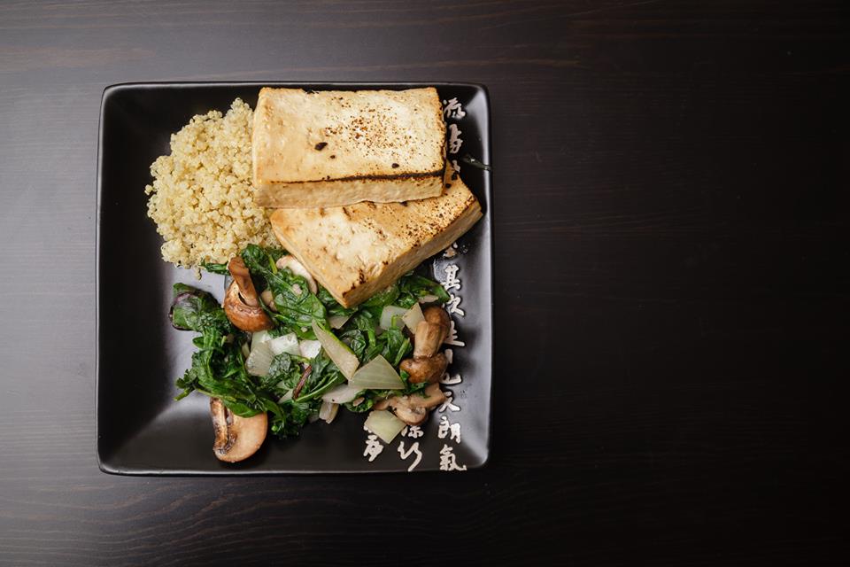 Asian Inspired Baked Tofu by The Healthful Model