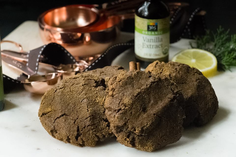 Healthy Gingersnap Cookies