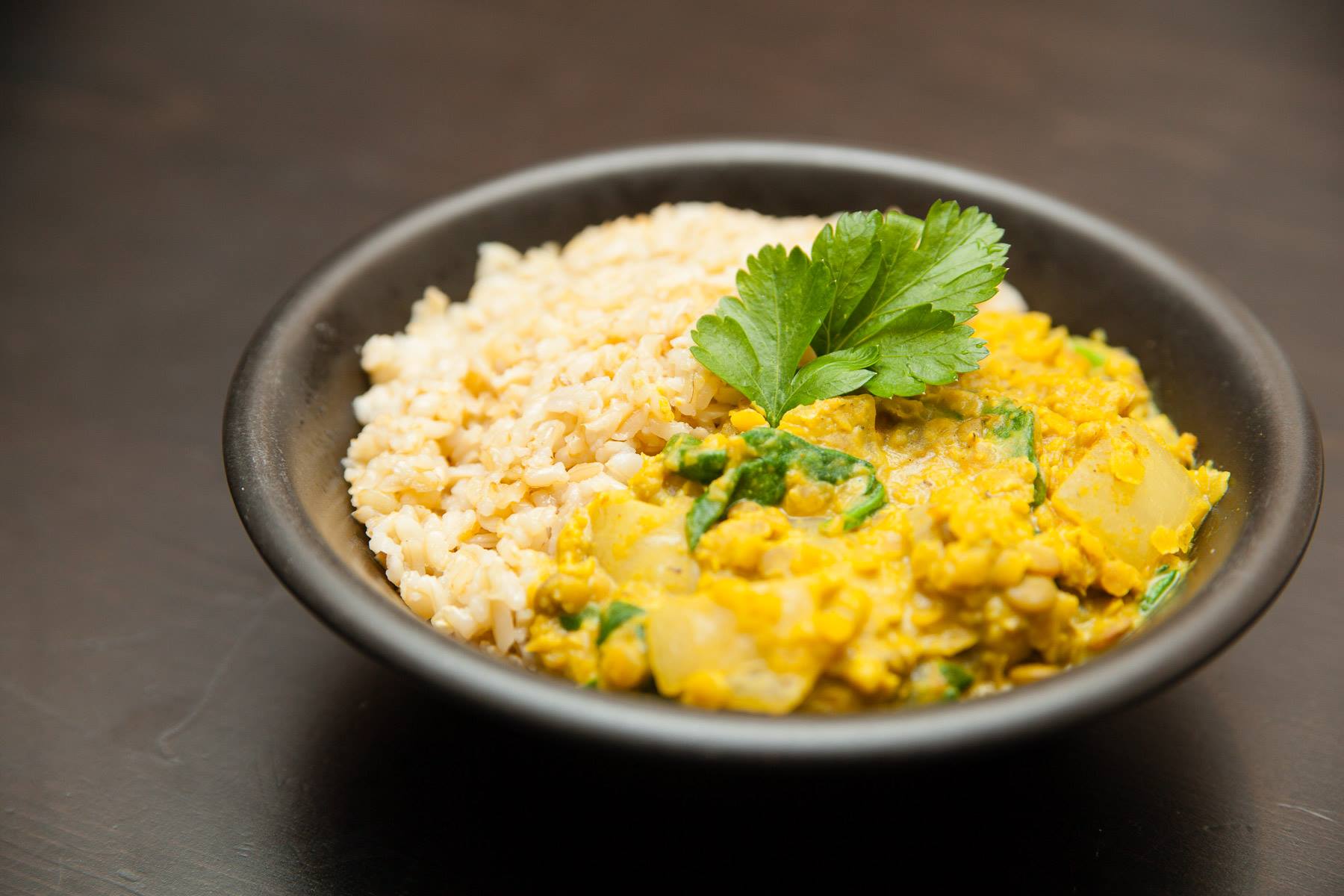 Creamy Coconut Spiced Lentils