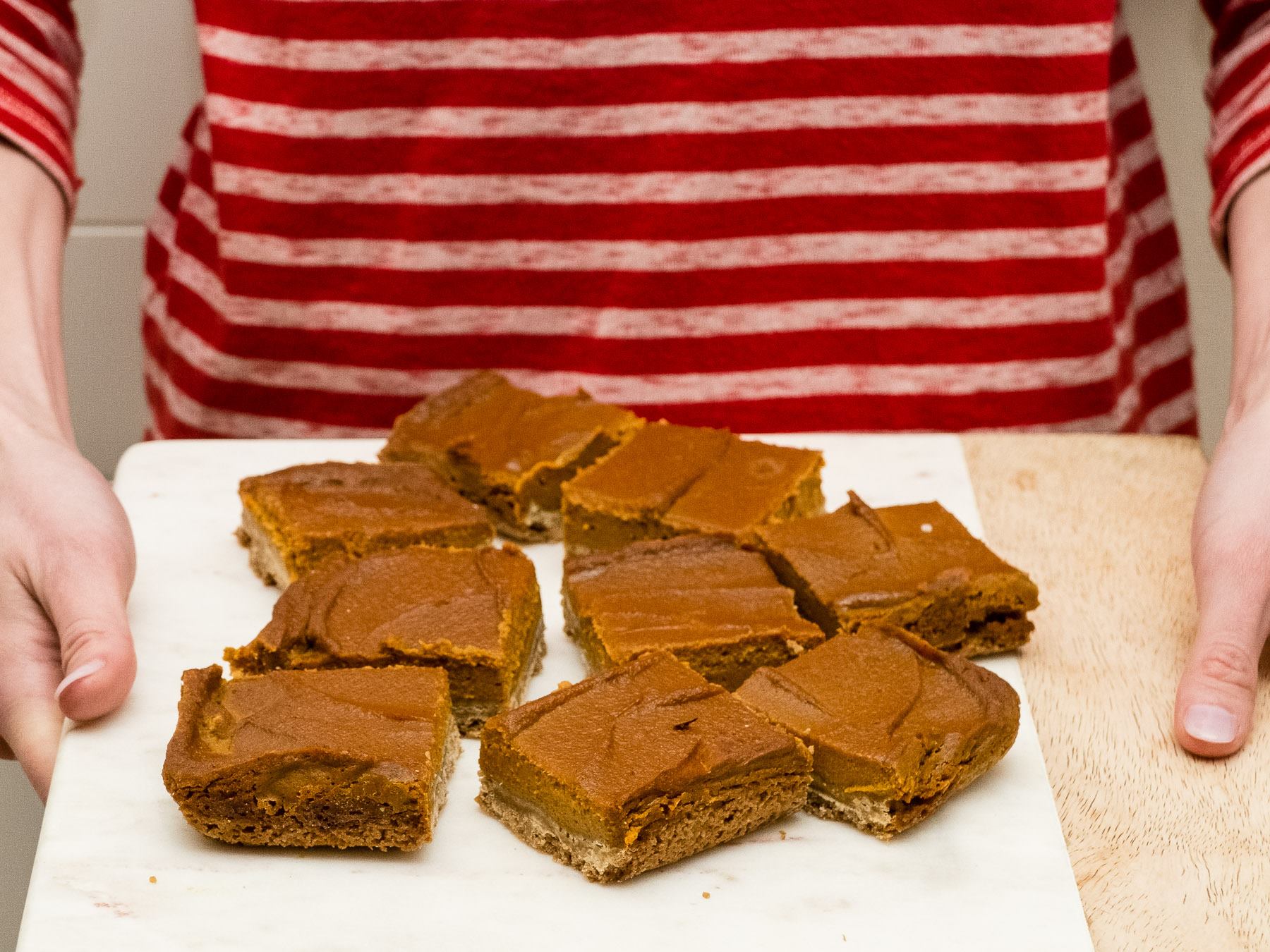 Graham Cracker Crusted Pumpkin Pie Bars