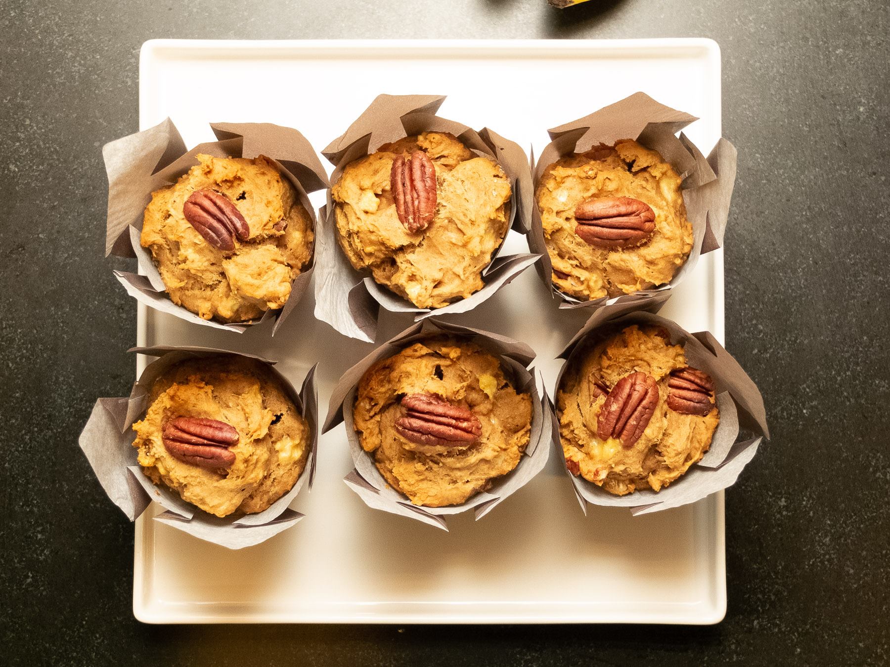 Vegan Banana Nut Muffins