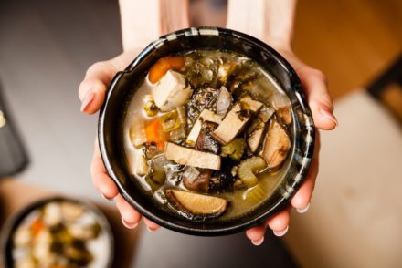 OKINAWIN-INSPIRED MISO SOUP
